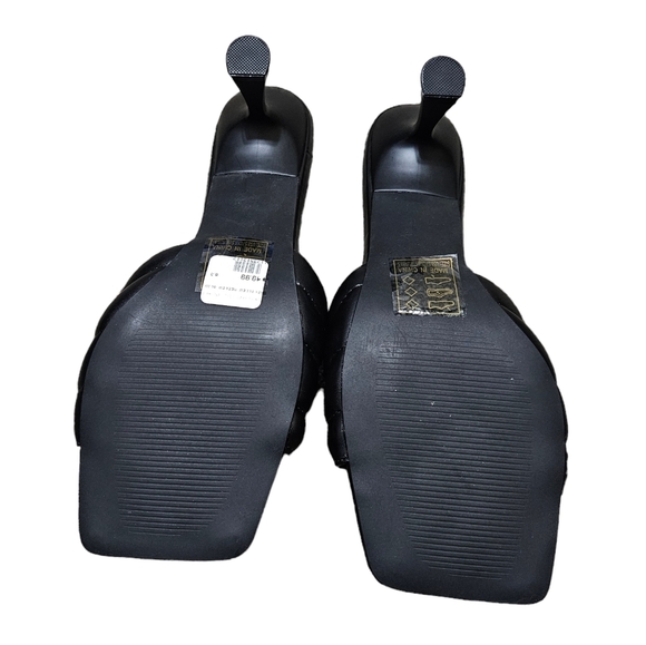 NWT One Planet by Quipid Jaylove Kitten Heels in Black - Picture 7 of 8